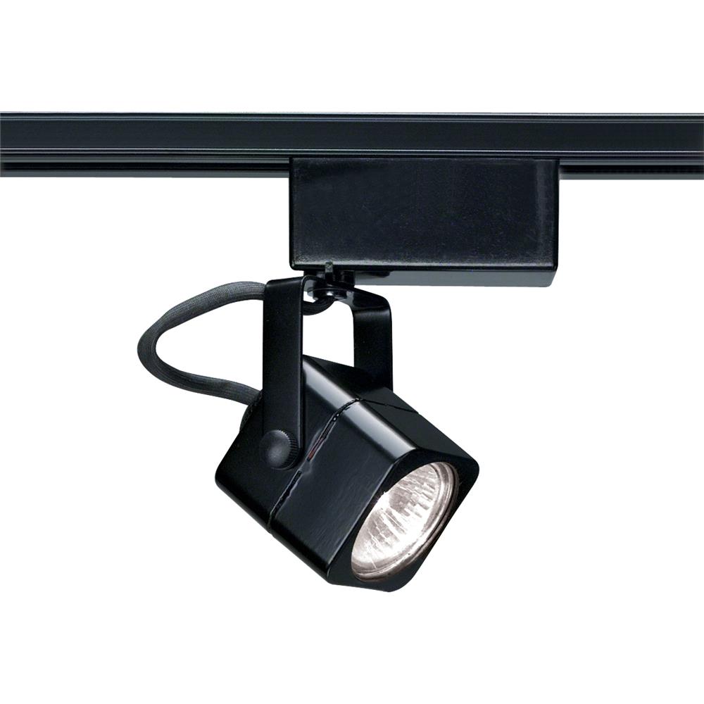 Nuvo Lighting TH270  1 Light - MR11 - 12V Track Head - Mini Square in Black Finish